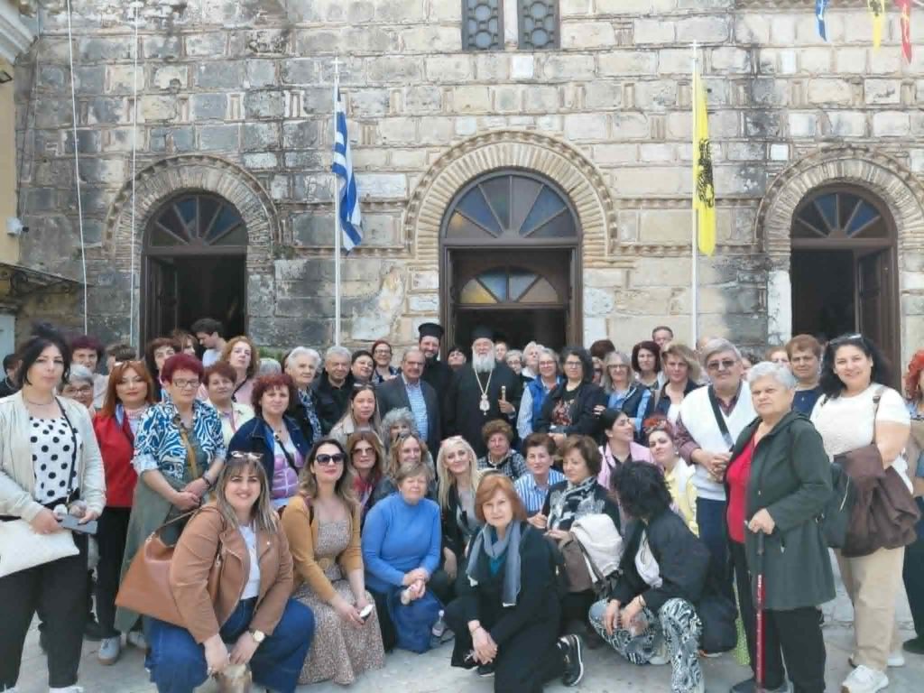 Στο νησί του Αγίου Σπυρίδωνος ενορίτες του Ιερού Ναού Αγίου Στεφάνου και Οσίας Παρασκευής της Επιβατηνής Πτολεμαΐδας