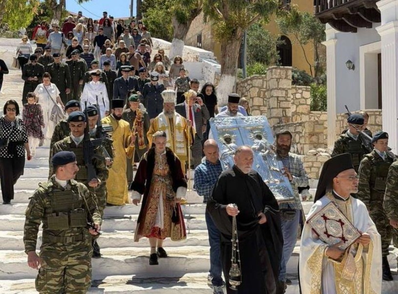 Η πανήγυρη του Ιερού Μητροπολιτικού Ναού Αγίων Κωνσταντίνου και Ελένης Καστελλορίζου