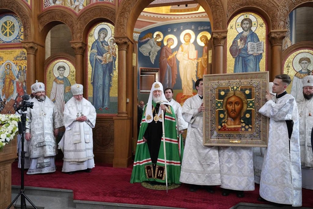 Патриаршая проповедь в праздник Вознесения Господня после Литургии в Вознесенском храме г. Электростали Московской области