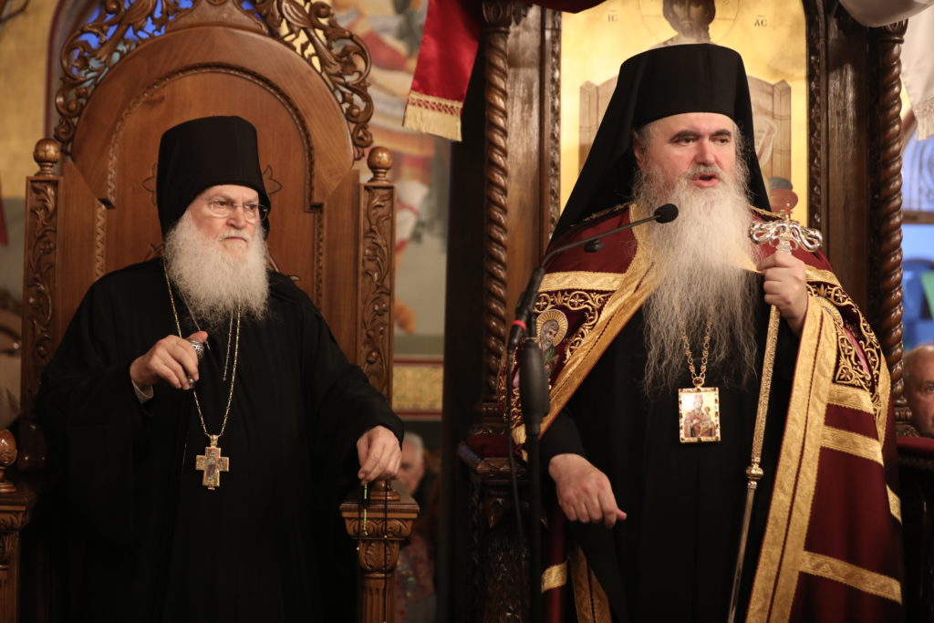 Καλαμαριάς Ιουστίνος και Γέροντας Εφραίμ για την έλευση της Ιεράς Εικόνος της Παναγίας Παντανάσσης (ΒΙΝΤΕΟ)