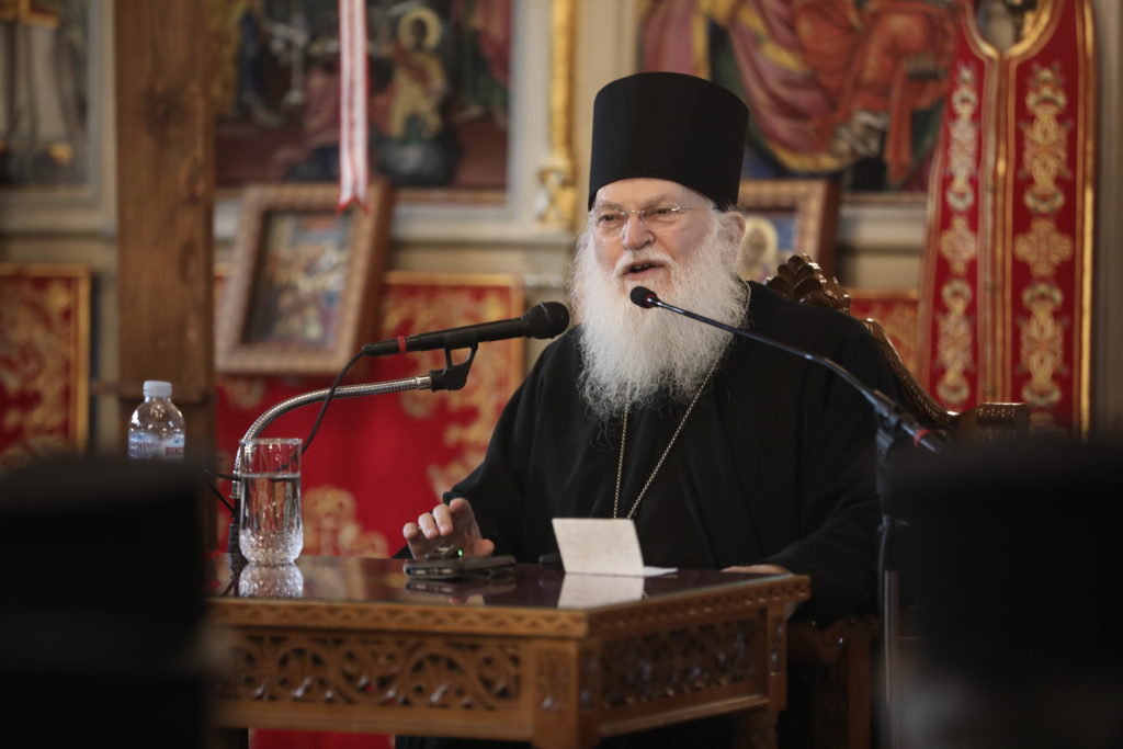 Για την εσωτερική ζωή του ιερέως μίλησε ο Γέροντας Εφραίμ στους κληρικούς της Ι.Μ. Καλαμαριάς (BINTEO)