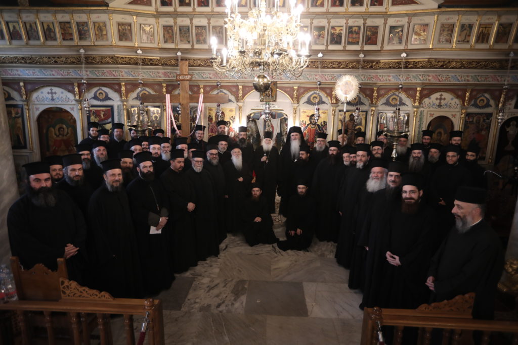 Ο Γέροντας Εφραίμ Βατοπαιδινός στην Ιερατική Σύναξη της Ιεράς Μητροπόλεως Καλαμαριάς (ΦΩΤΟ)