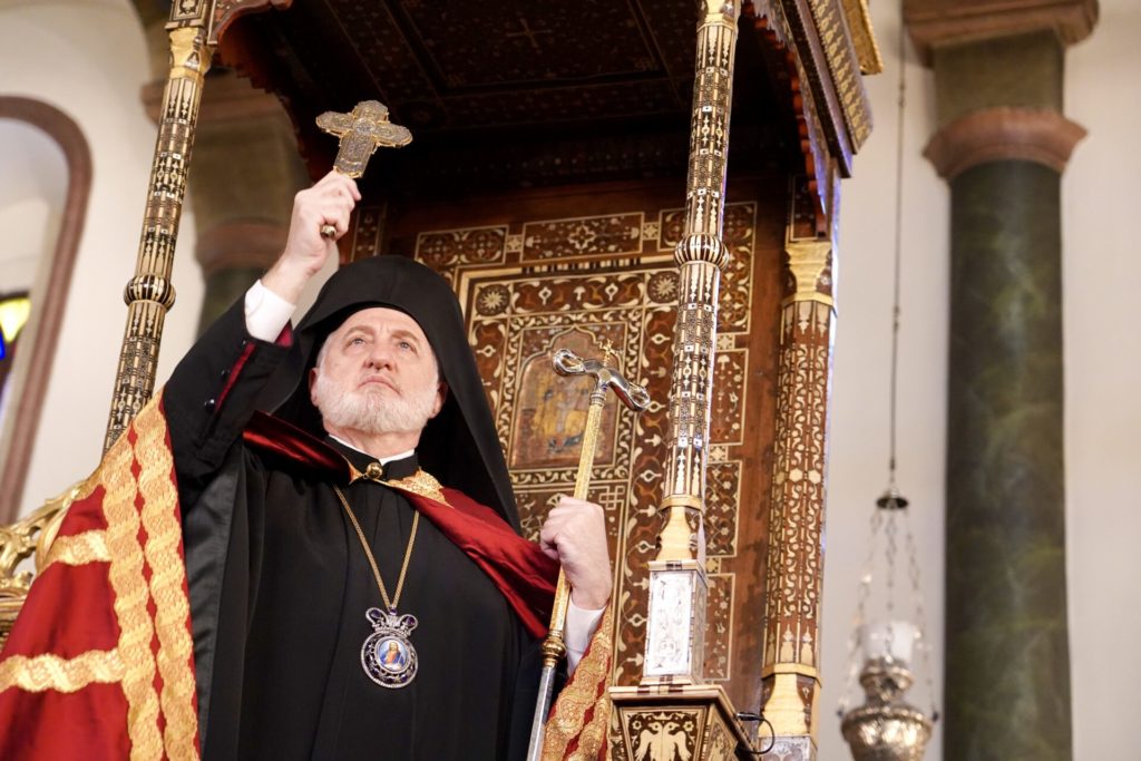 Χοροστασία του Αρχιεπισκόπου Αμερικής στον Πατριαρχικό Ναό