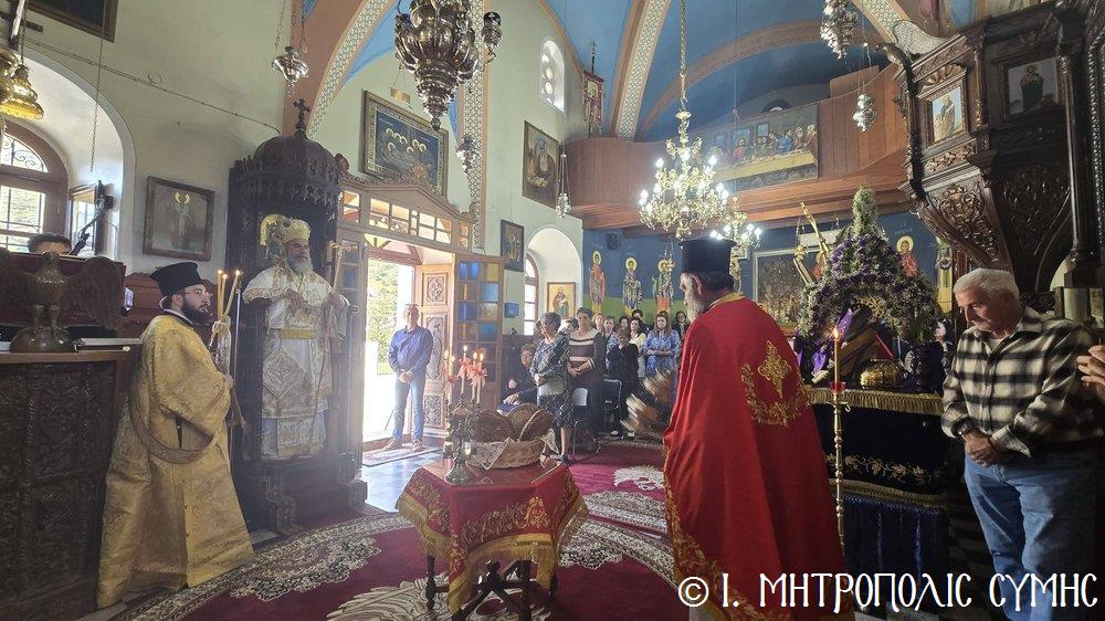 Η Κυριακή της Σαμαρείτιδος στη Σύμη