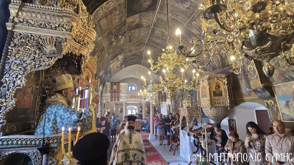 Η Κυριακή των Αγίων Πατέρων της Α΄ Οικουμενικής Συνόδου στη Σύμη