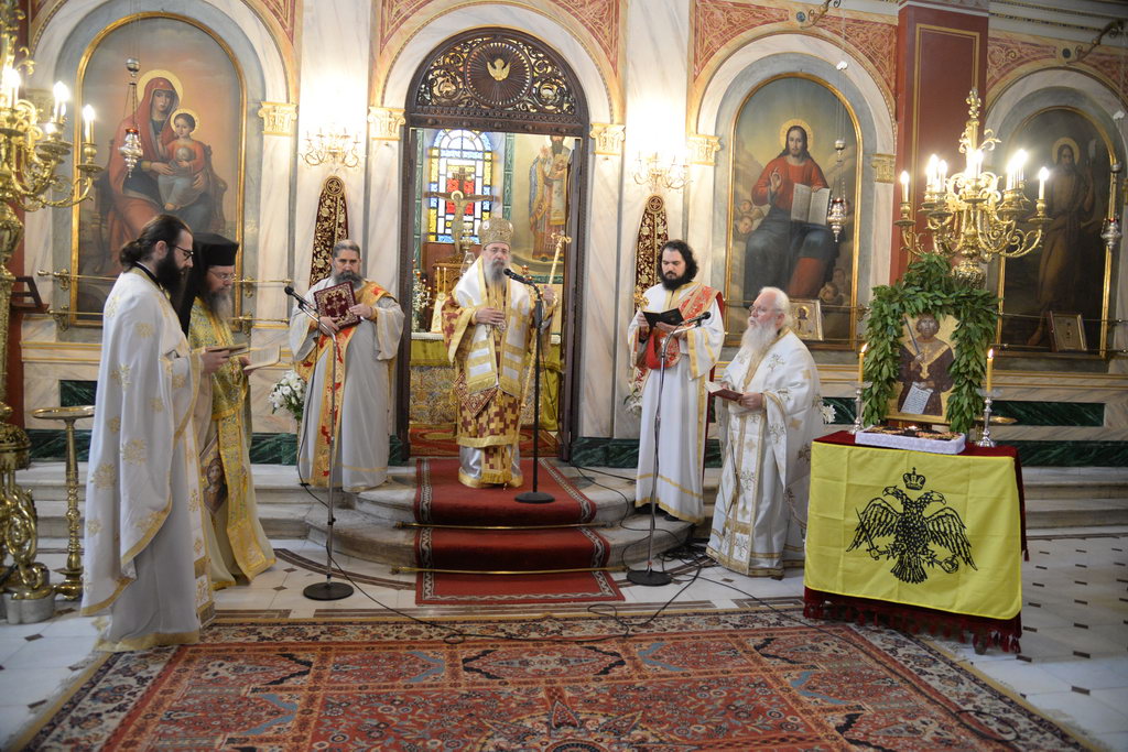 Μνημόσυνο για τους μάρτυρες της Άλωσης της Κωνσταντινουπόλεως στην Ευαγγελίστρια Πατρών