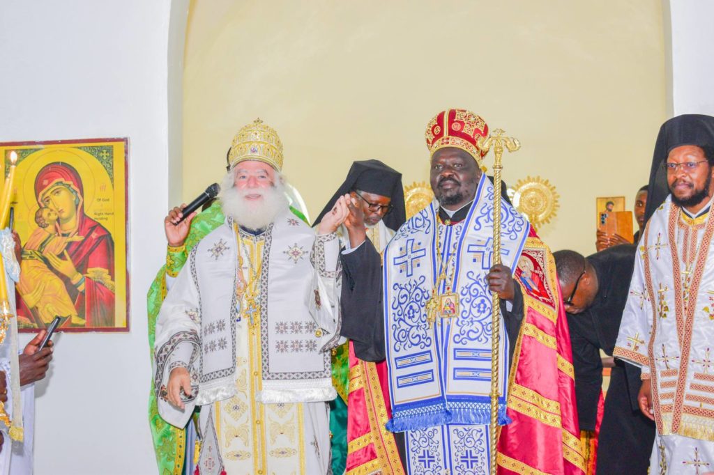 Η ενθρόνιση του πρώτου Μητροπολίτη Ελντορέτ Νεοφύτου