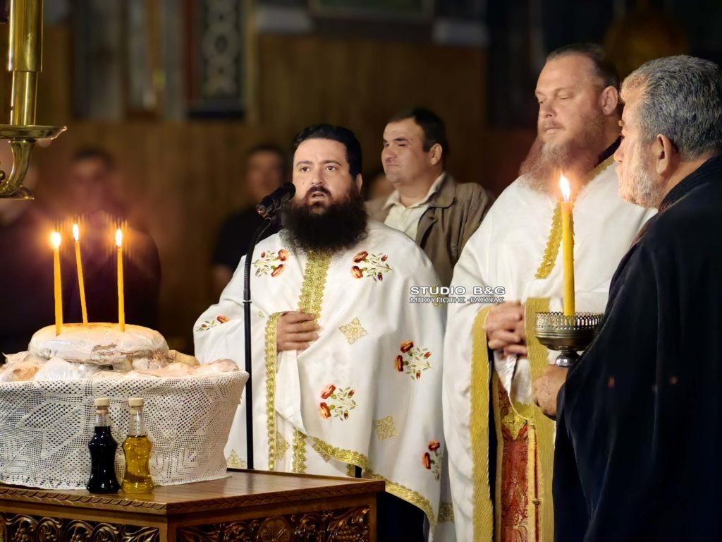 Αγρυπνία προς τιμήν του Αγίου Εφραίμ στον Ιερό Ναό Αγίου Νικολάου Ναυπλίου