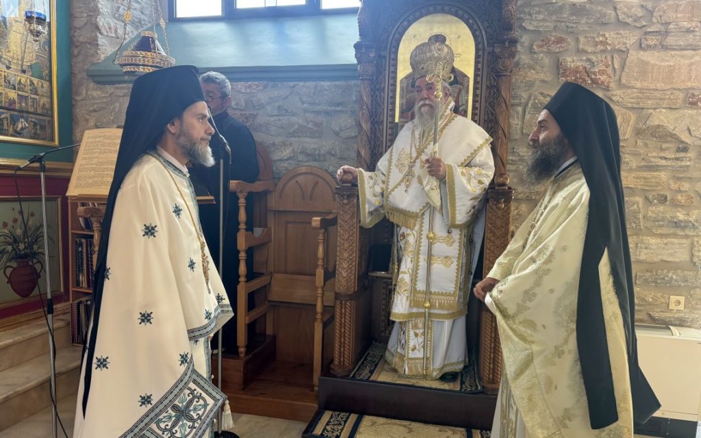 Η εορτή της Αναλήψεως και των Αγίων Κωνσταντίνου και Ελένης στα Δωμάτια Παγγαίου