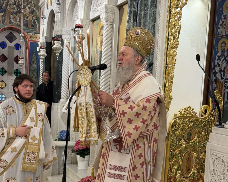 Xαλκίδος Χρυσόστομος: «Σήμα κατατεθέν όλης της περιφέρειας το Ιερό Προσκύνημα του Οσίου Ιωάννου του Ρώσσου»