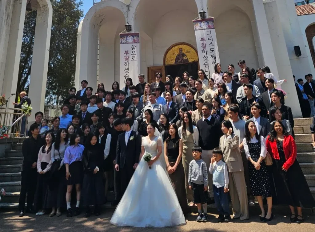 The Wedding of Myron (Juwon Kim) and Vasilia (Jaeeun Seo)