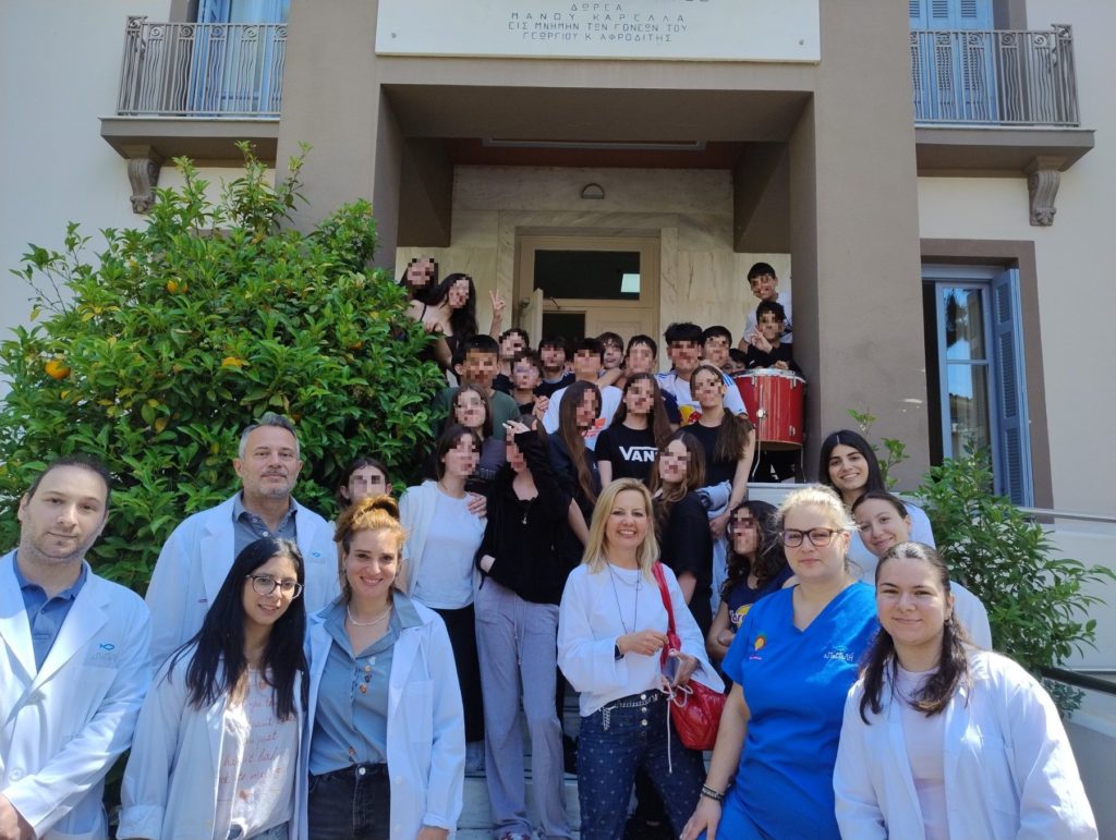 Επίσκεψη μαθητών της Ελληνογερμανικής Αγωγής στο «Καρέλλειο»