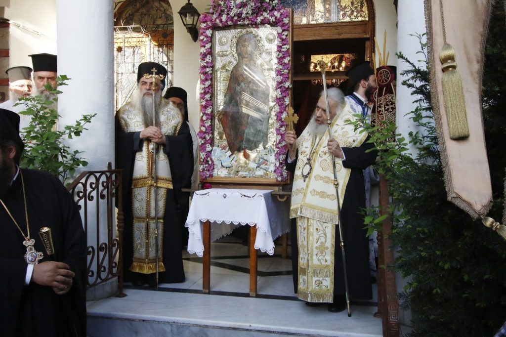 Αρχιερατικός Εσπερινός και Λιτάνευση της Ιεράς Εικόνος της Παναγίας Ελεούσης στην Έδεσσα