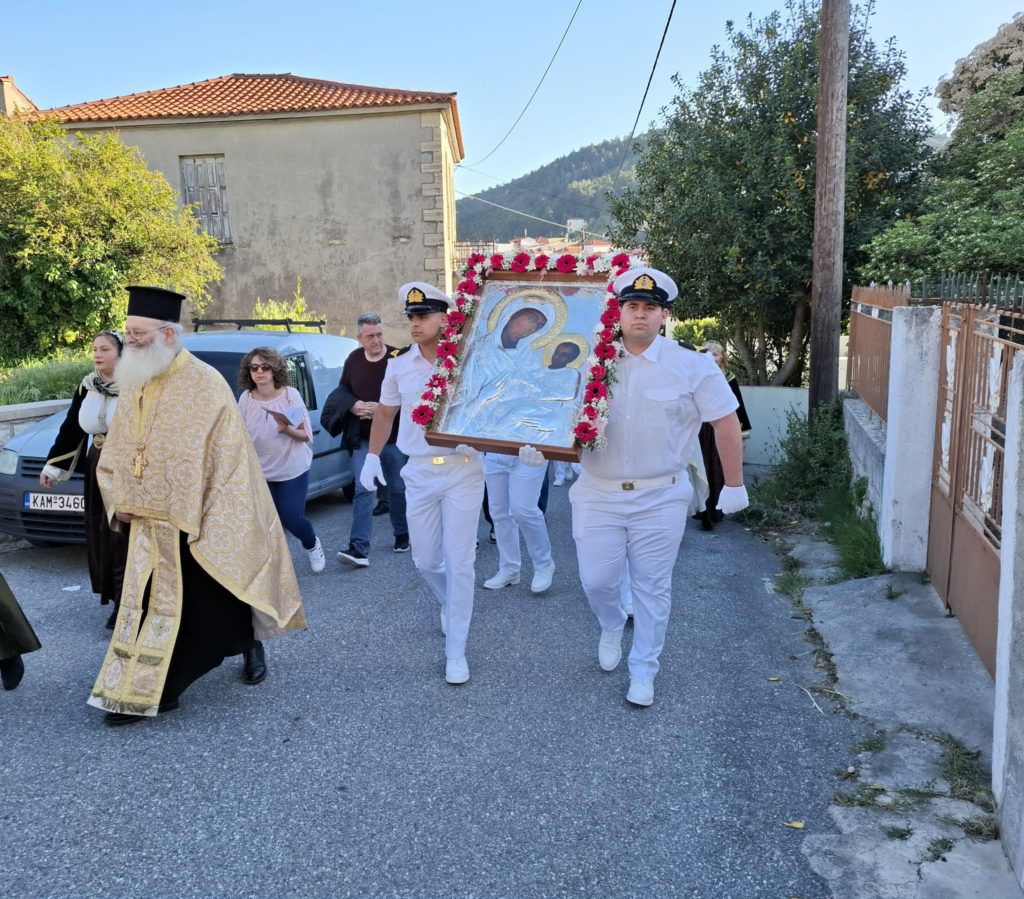 Η εορτή του Οσίου Σεραφείμ στην Κύμη