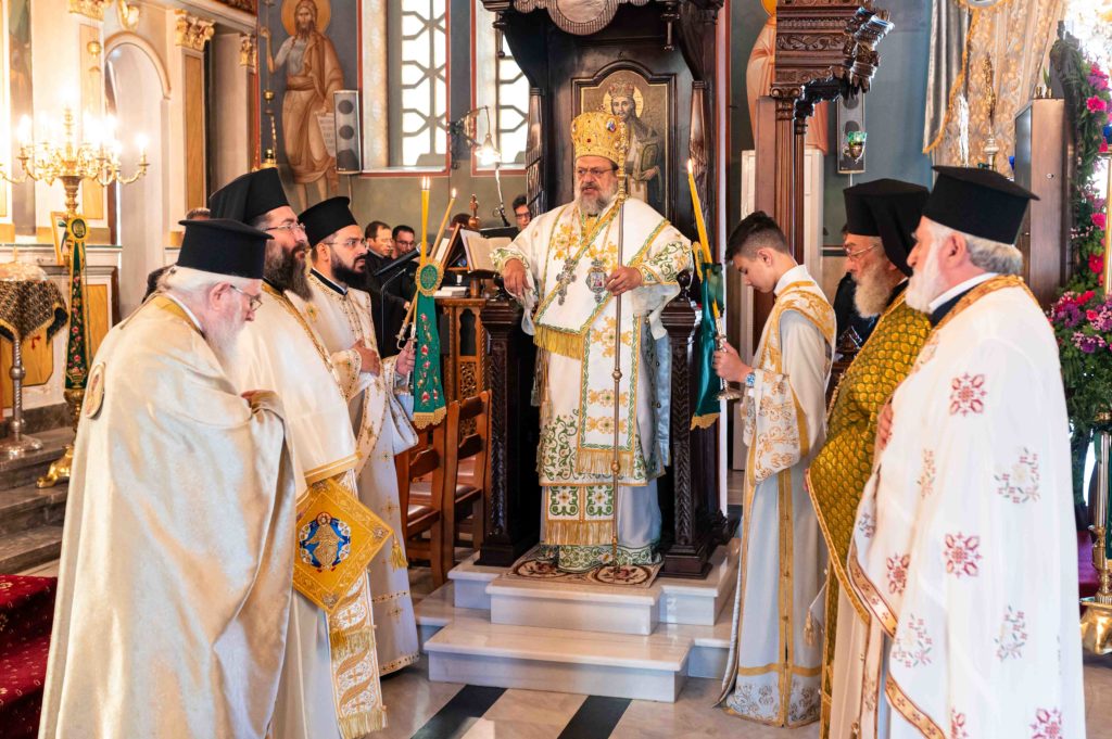 Η εορτή της Αναλήψεως και των Θεοστέπτων Αγίων Κωνσταντίνου και Ελένης στην Καλαμάτα