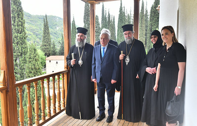 Ο Μητροπολίτης Φλωρίνης Ειρηναίος στις Σέρρες