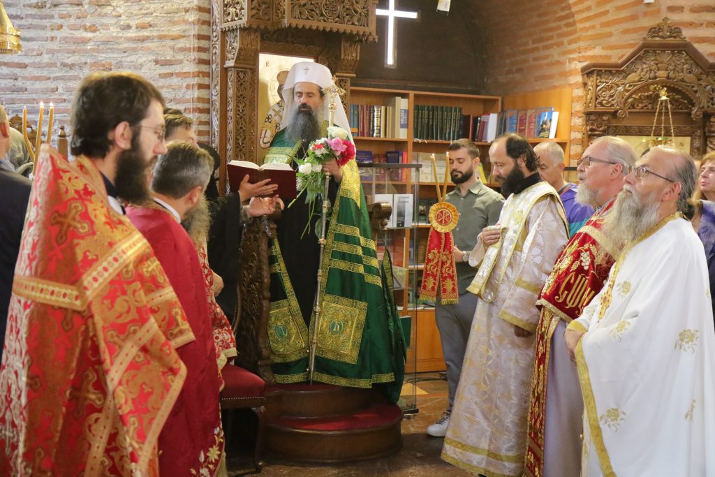 Настоятель Подворья Русской Православной Церкви сослужил Болгарскому Патриарху в день памяти мученика Георгия Софийского Новейшего