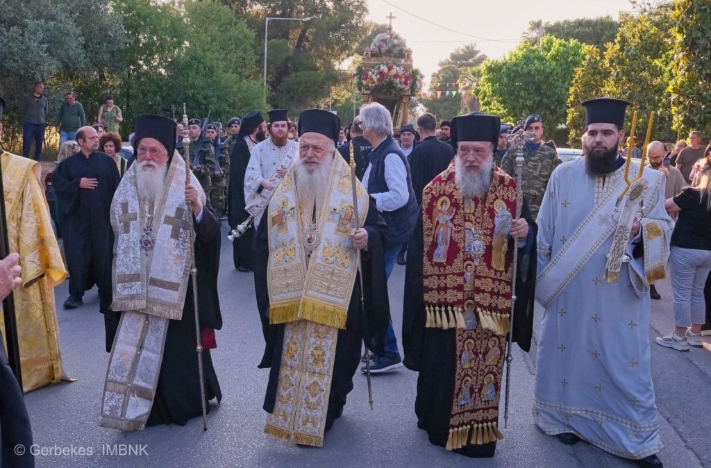 Reception of the Miraculous Icon of Panagia Soumela in Kifisia, Attica