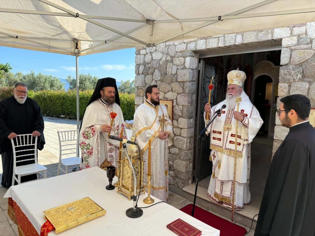 Λαμπρά πανήγυρις στο Ιερό Παρεκκλήσιο Αγίας Λυδίας Φωνησκαριάς Αιγιαλείας