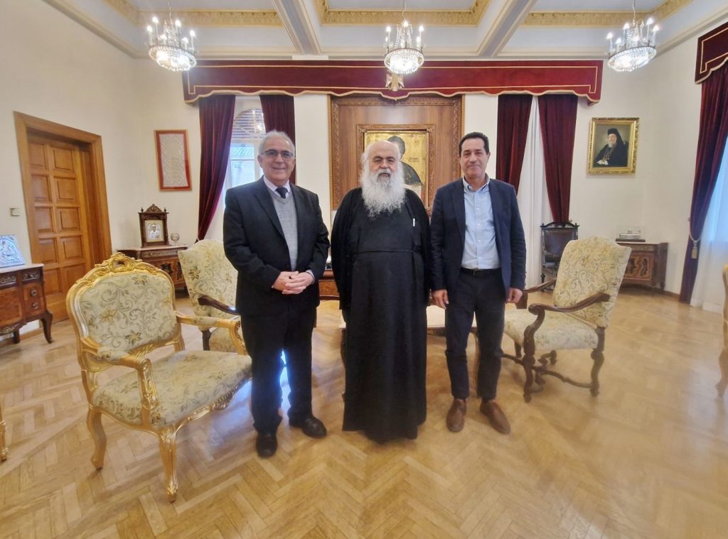Συνάντηση του Διευθυντή του Τμήματος Δασών με τον Αρχιεπίσκοπο Κύπρου