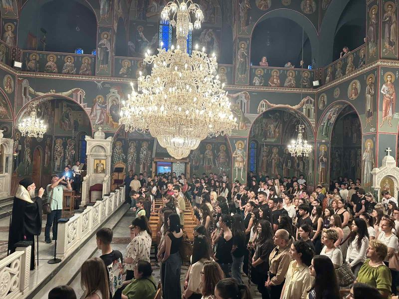 Με προσευχή και συμβουλές δίπλα στους μαθητές ενόψει Πανελλαδικών Εξετάσεων ο Μητροπολίτης Τρίκκης