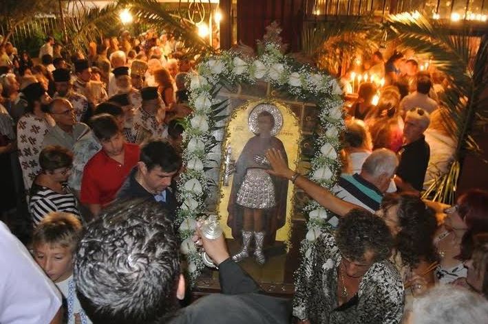 Η ιστορία της θαυματουργού εικόνος του Αγίου Φανουρίου που  υποδέχεται το Αγρίνιο