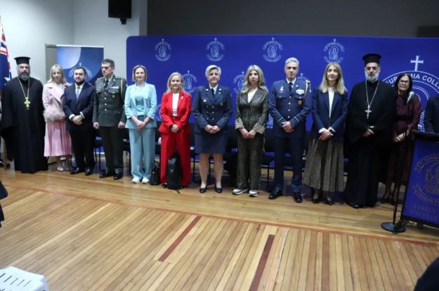 Αντιπροσωπεία του ΓΕΕΘΑ Ελλάδος στο Κολλέγιο Αγίας Ευφημίας στο Σύδνεϋ