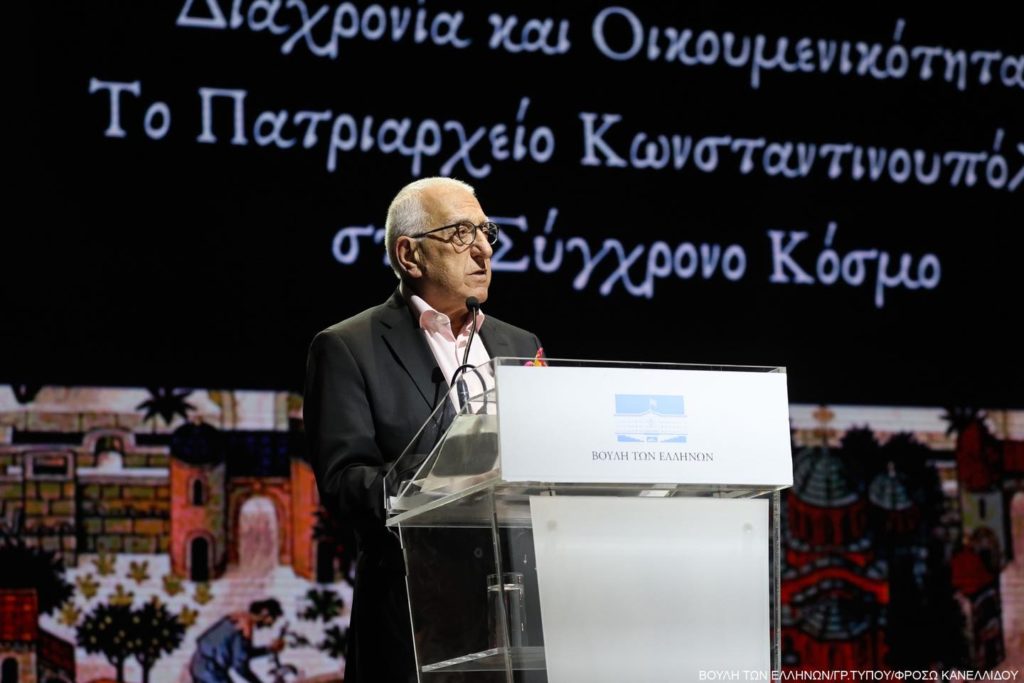 Ν. Κακλαμάνης: «Το Οικουμενικό Πατριαρχείο αποτελεί φάρο πίστης, ενότητας και προσφοράς για τον απανταχού Ελληνισμό»