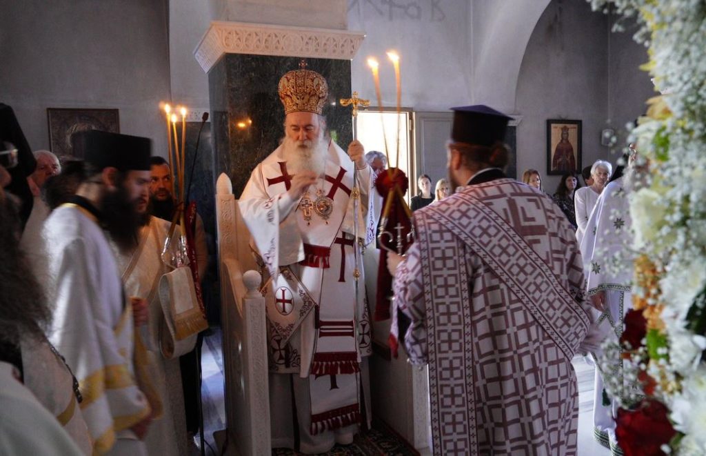 Η μνήμη του Αγίου Θεράποντος στην Ιερά Μητρόπολη Κορίνθου