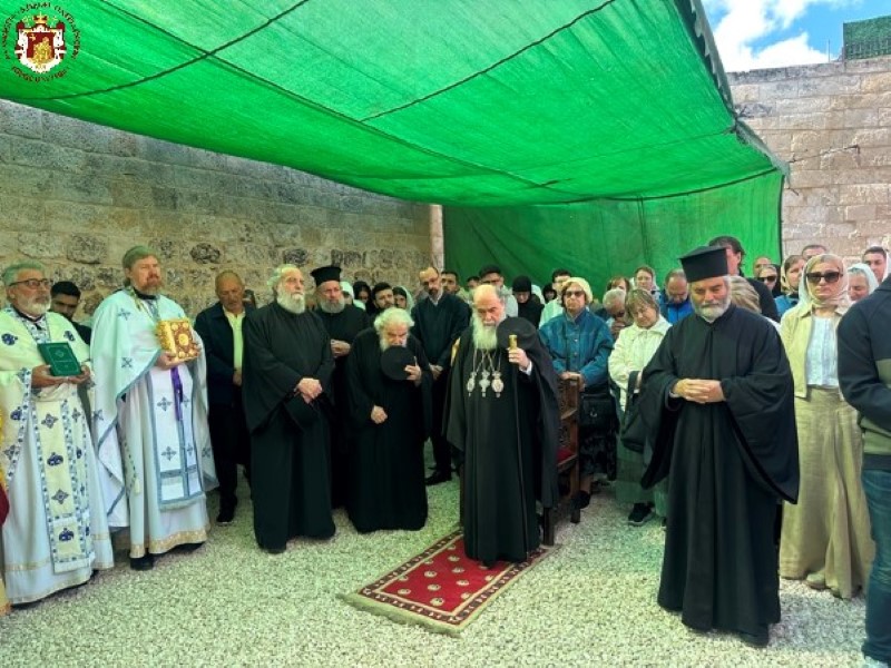 Η εορτή της Αναλήψεως του Κυρίου στο Πατριαρχείο Ιεροσολύμων
