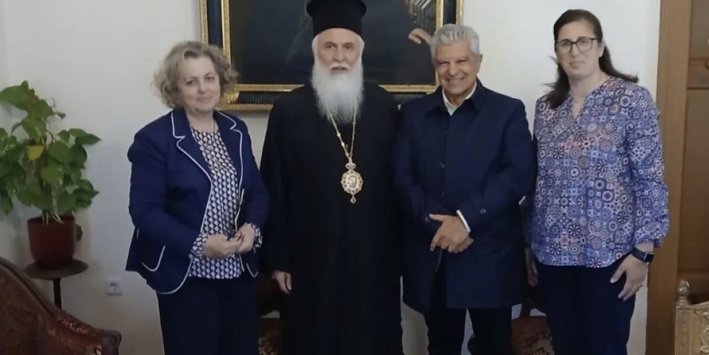 Επίσκεψη Συμβούλων Εκπαίδευσης στον Μητροπολίτη Λήμνου και Αγίου Ευστρατίου