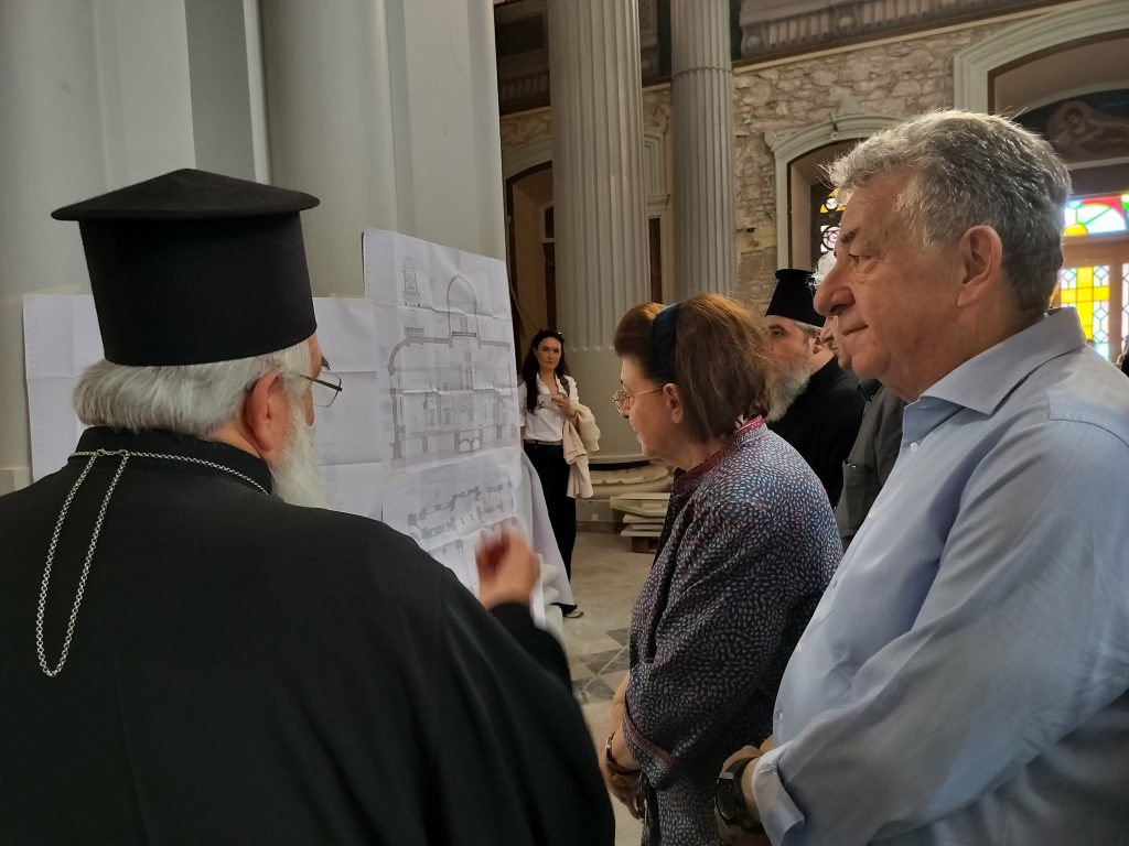 Στον Μητροπολιτικό Ναό του Αγίου Μηνά στο Ηράκλειο η Υπουργός Πολιτισμού