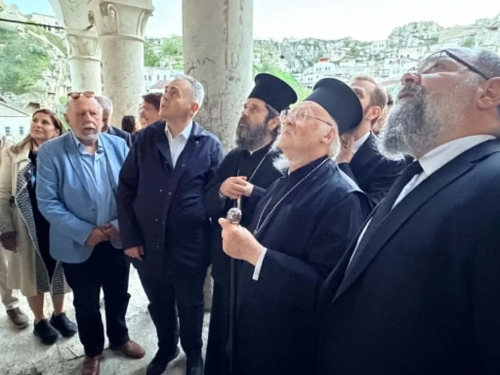 The Ecumenical Patriarch with the Archbishop of Albania visit Cappadocia