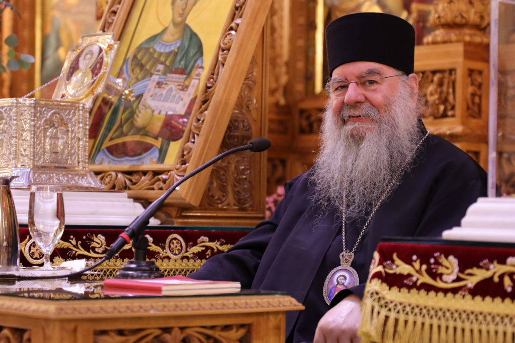 Ζωντανά στην Pemptousia TV η διάλεξη του Μητροπολίτη Λεμεσού στον Βόλο για τον Όσιο Παΐσιο