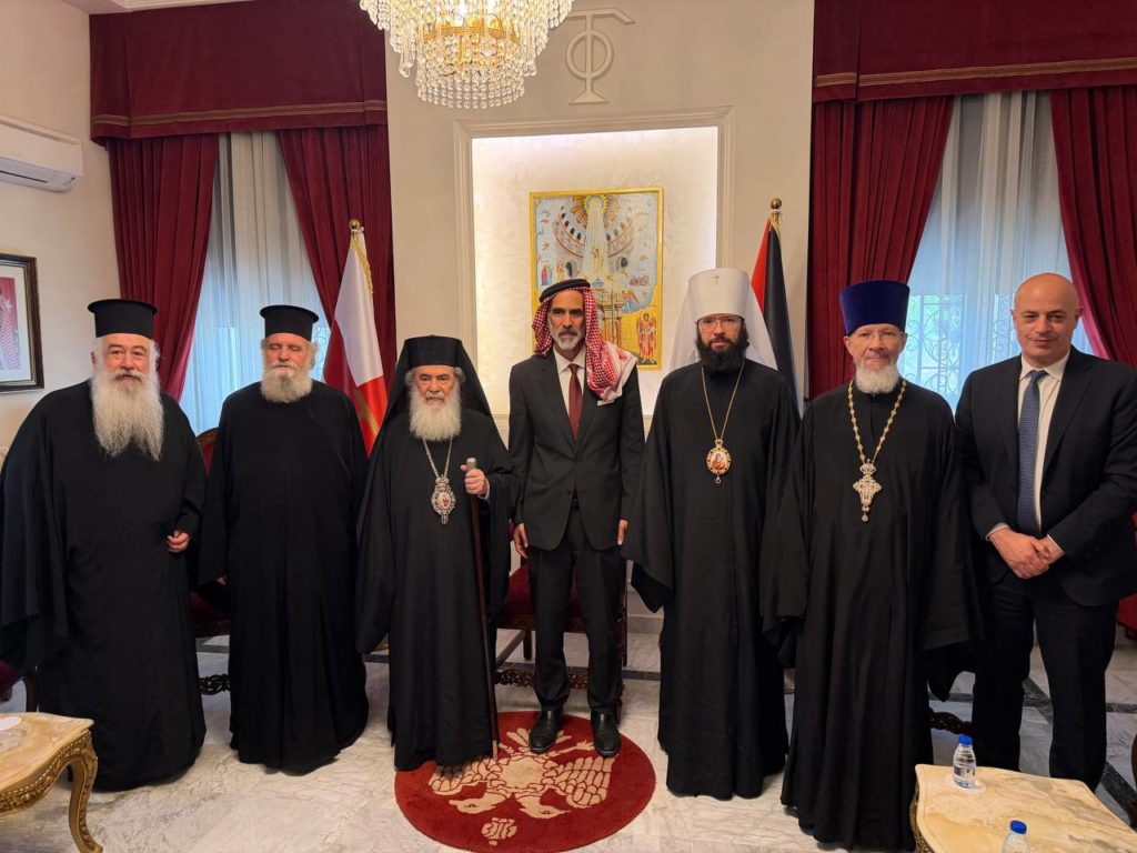 Ο Βολοκολάμσκ Αντώνιος στην Ιορδανία