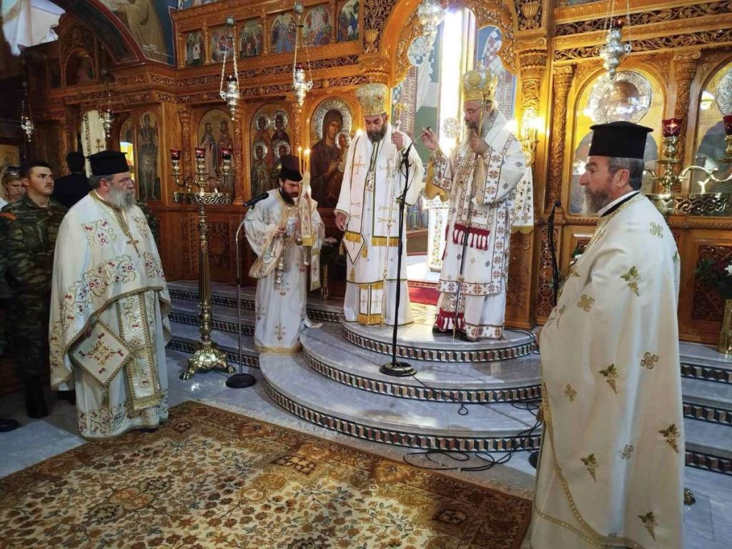 Δισαρχιερατική Θεία Λειτουργία στον Ιερό Ναό Αγίων Τεσσάρων Μαρτύρων πόλεως Ρεθύμνης