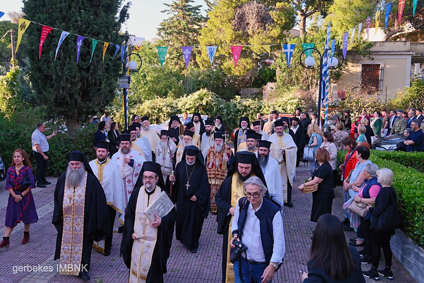 Υποδοχή της θαυματουργού Εικόνος της Παναγίας Σουμελά στην Κηφισιά