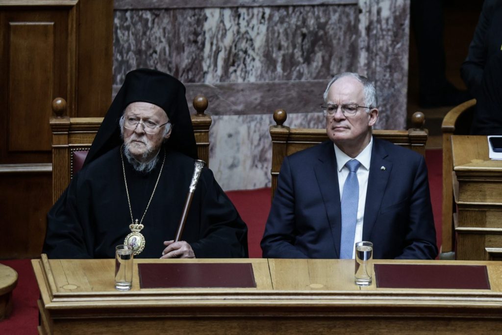 Ο Πρόεδρος της Δημοκρατίας θα συναντηθεί αύριο με τον Οικουμενικό Πατριάρχη