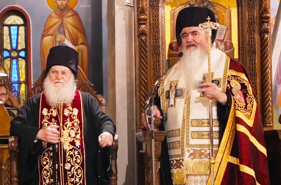 Καλαμαριάς Ιουστίνος και Γέροντας Εφραίμ για την έλευση του Τιμίου Σταυρού (ΒΙΝΤΕΟ)