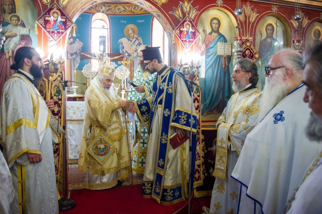 Μοναχική κουρά και εις διάκονον χειροτονία π. Κυρίλλου Τσιρανίδη