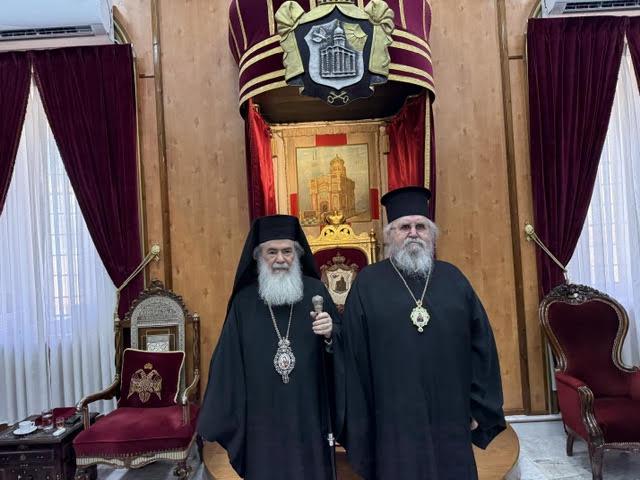 Προσκυνηματική επίσκεψη του Μητροπολίτη Καισαριανής στους Αγίους Τόπους