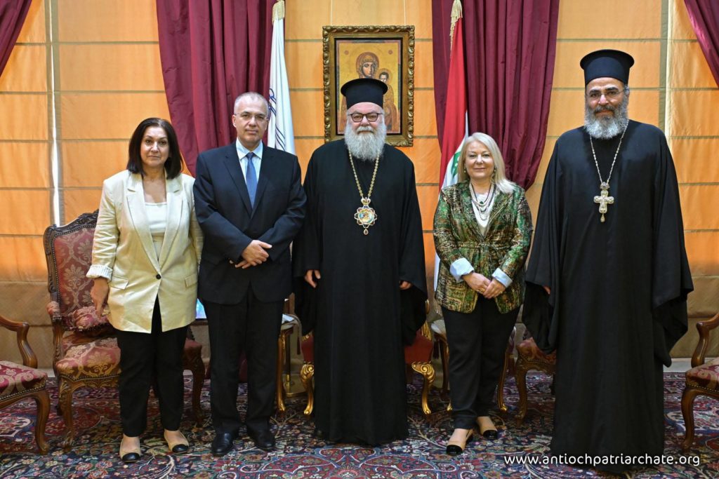 Ο Πατριάρχης Αντιοχείας ενημερώθηκε για την Ελληνική πρωτοβουλία στήριξης των Πρεσβυγενών Πατριαρχείων
