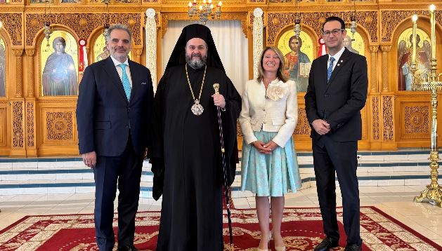 Στα Γραφεία της Επισκοπής Βρισβάνης ο Πρέσβης της Ελλάδος στην Αυστραλία