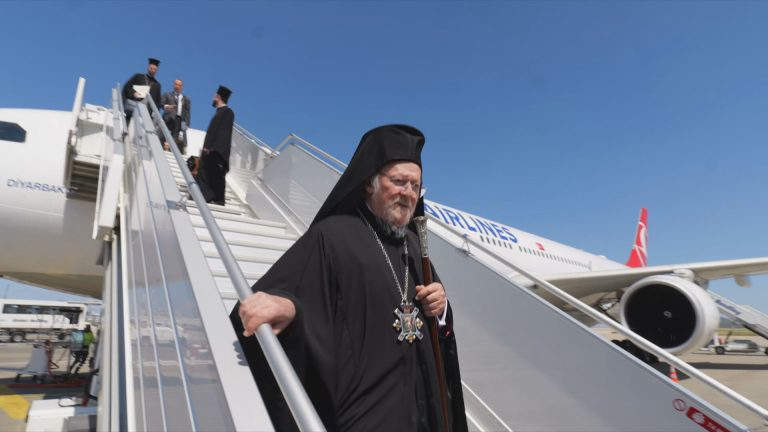 Άφιξη Οικουμενικού Πατριάρχη στην Αθήνα