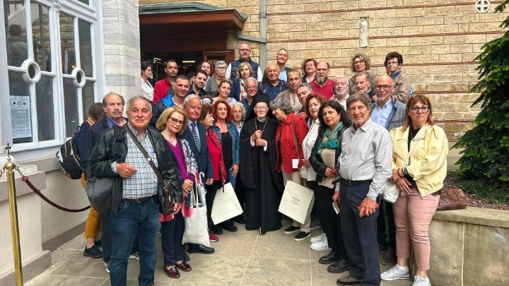 Επίσκεψη αιμοδοτών από τη Μυτιλήνη στον Οικουμενικό Πατριάρχη