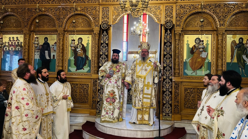 Με λαμπρότητα και κατάνυξη χειροτονία Διακόνου στον Τύρναβο