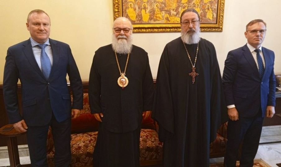Блаженнейший Патриарх Антиохийский Иоанн принял представителя Русской Православной Церкви