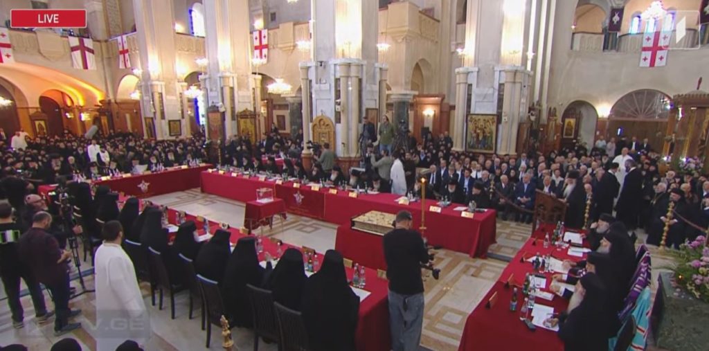 საქართველოს ეკლესიის გაფართოებულ კრებაზე საპატრიარქო კანდიდატებისთვის ხმის მიცემა დასრულდა