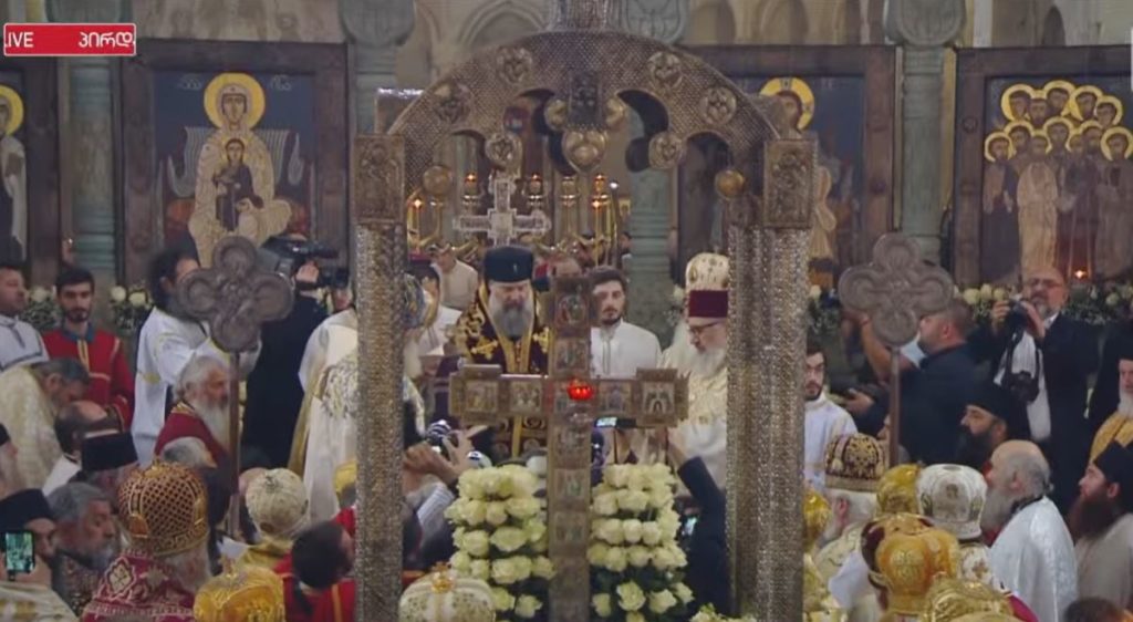 სვეტიცხოველი. საქართველოს კათოლიკოს-პატრიარქის, შიო III-ის აღსაყდრება #LIVE