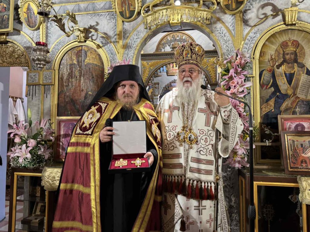 Ενθρόνιση νέου Ηγουμένου στη Μονή Υπεραγίας Θεοτόκου Παλαιοκαστριτίσσης στην Κέρκυρα
